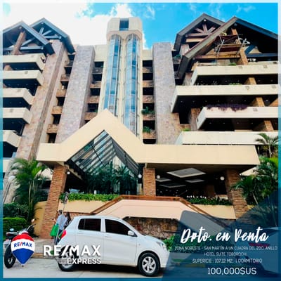DEPARTAMENTO EN VENTA HOTEL TOBOROCHI