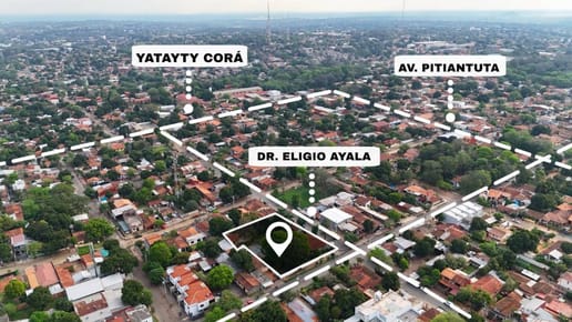 En Venta Terreno en Fernando de la Mora de 1.800mts2 