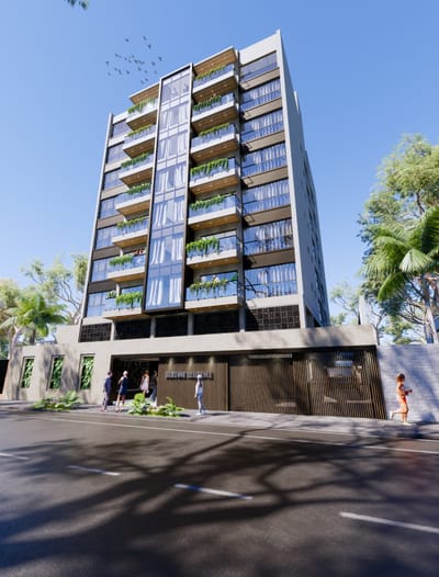 Departamentos en venta en Bertoni Residence – Barrio Herrera, Asunción