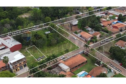 VENDO TERRENO DE 360 M² EN ÑEMBY (BO. SAN CARLOS)