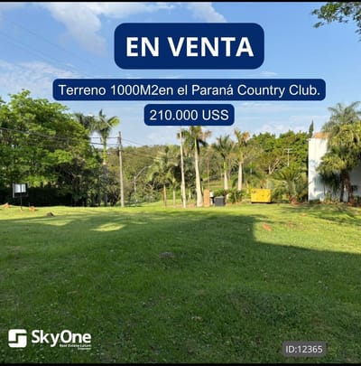 Construí tu hogar en el lugar donde la vida es mejor. Paraná country club