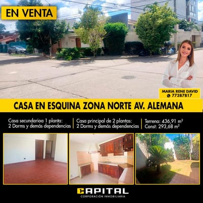 Casa En Venta En Esquina – Zono Norte / Avenida Alemania