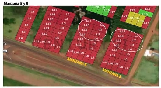 Vendo 16 lotes en Yguazu - Alto Parana