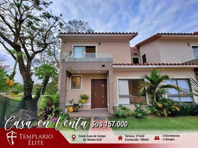 CASA EN VENTA DE 4 DORMITORIOS EN CASA DE CAMPO - ZONA NORTE
