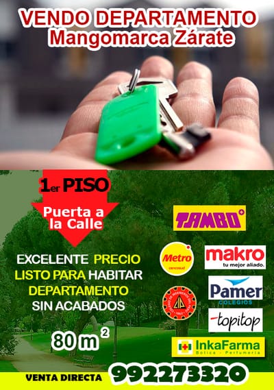 Ocasión: Venta De Departamento En Zárate Mangomarca