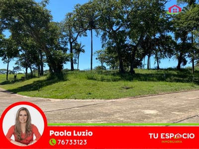Hermoso terreno Urubó