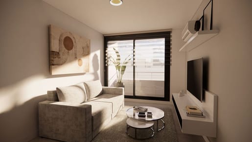 Apartamento A Estrenar 2 Dormitorios En Tres Cruces