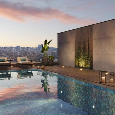 BALCON,42 M2 , PISCINA.1 DORMITORIO