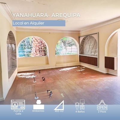Local Comercial En Alquiler En Yanahuara