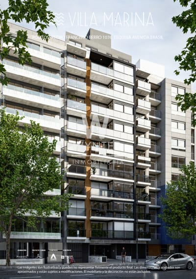 Edificio Villa Marina. 1 dormitorio. Pocitos