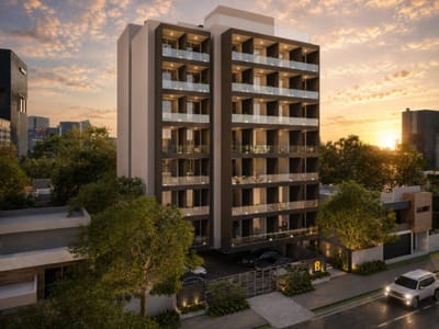 Departamento estudio amoblado en R Andrade – Unidad 210, Villa Morra