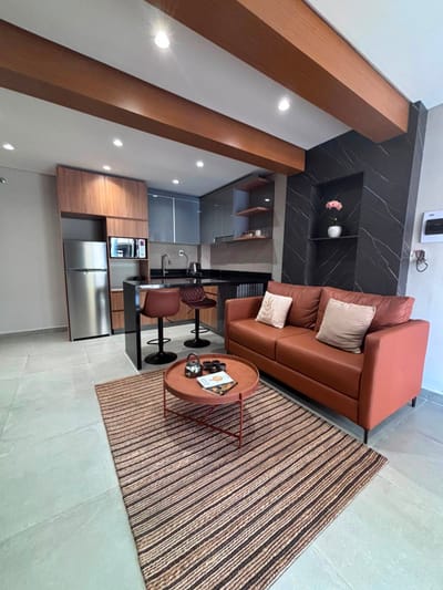 ALQUILO DPTO TOTALMENTE AMOBLADO 2 HABITACIONES - ASUNCIÓN