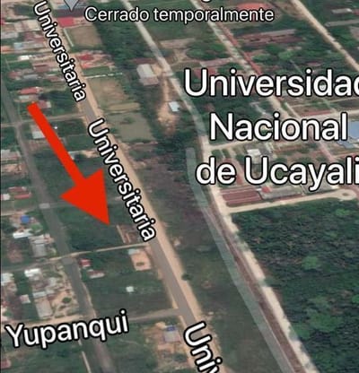 VENDO TERRENO EN CALLERIA PUCALLPA