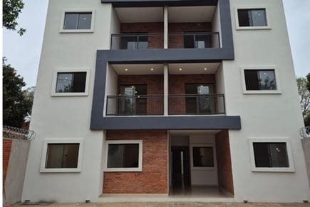 Bloque de departamentos-Alquiler-Santos meza, Laurelty, San Lorenzo, Central