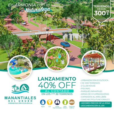 TERRENOS EN VENTA  A CRÉDITO DIRECTO