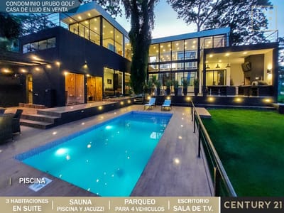 Casa en venta en condominio Urubo Golf