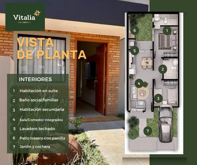 CASAS EN Bo. CERRADO VITALIA SAN LORENZO A 150M. DE AVDA. EUGENIO GARAY