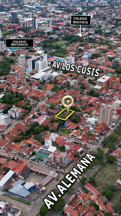 TERRENO EN VENTA EN ZONA NORTE AV. ALEMANA