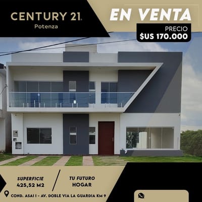 CASA EN VENTA DOBLE VIA LA GUARDIA