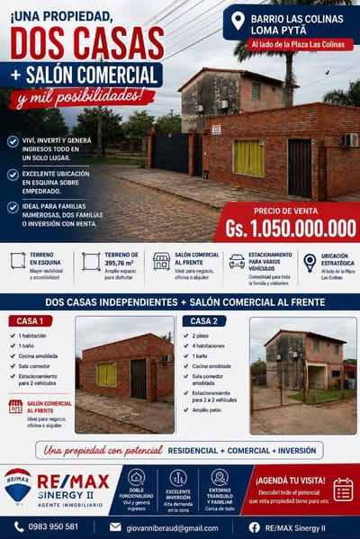 casa-venta-loma pyta-asuncion