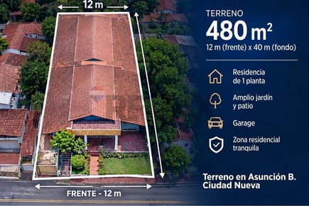 EN VENTA CASA A REFACCIONAR, B° CIUDAD NUEVA
