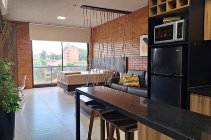 Monoambiente amoblado en Mburucuyá Flats