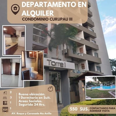 DEPARTAMENTO EN ALQUILER 
