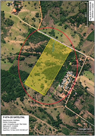 TERRENO EN VENTA EN EMBOSCADA | 12 HECTÁREAS PARA LOTEAMIENTO