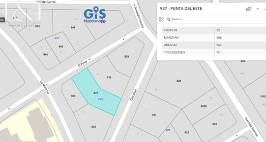 Terreno en venta de 937m2 ubicado en Pinares