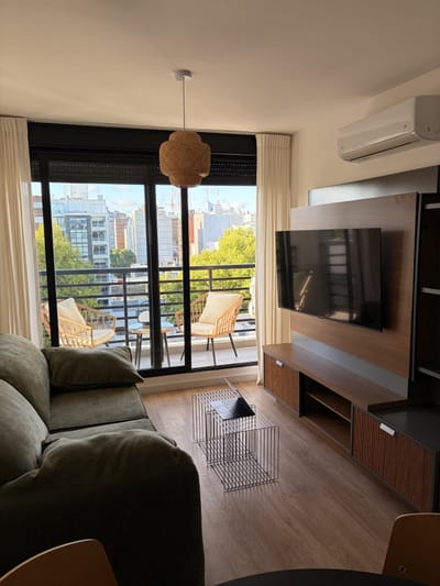 Apartamento Cordon Moderno Amueblado Piscina Gimnasio Muebles Cochera Opcional