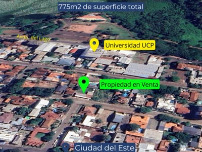 EN VENTA PROPIEDAD DE 775M2 - ZONA AVDA DEL LAGO