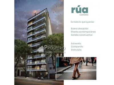 va1585/3 venta penthouse 1 dorm  RUA CORDON