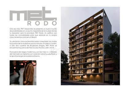 VA1142 venta apto monoambiente MET RODO Cordon-Inmo Prospero