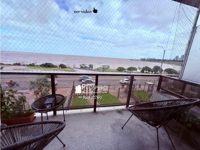 2267 venta apto 2 dorm Malvin c/balcon fte a la Rambla