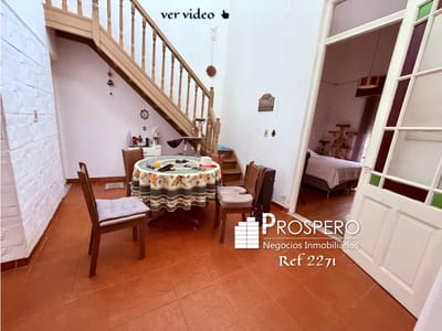 2271/p/5 terreno con casa 2 dorm buceo cochera altillo jardin
