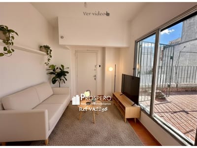 VA2298/1 venta apto 2 dorm Centro gran terraza