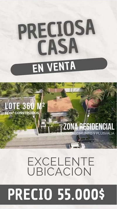 Casa en venta