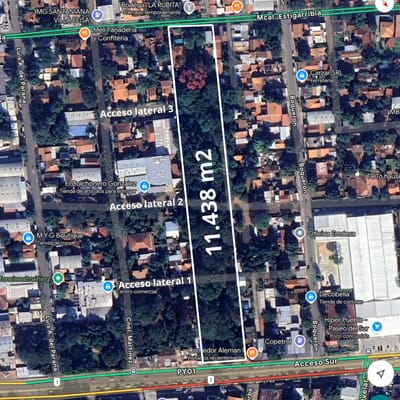 Vendo Terreno Sobre Acceso Sur Ñemby