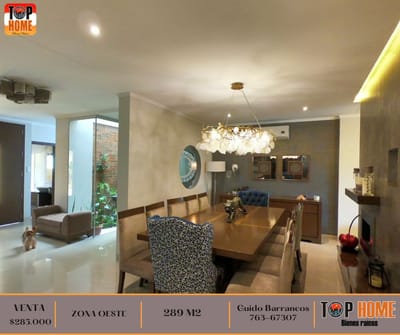 Lujosa casa equipada al detalle en Condominio exclusivo(Zona Oeste).