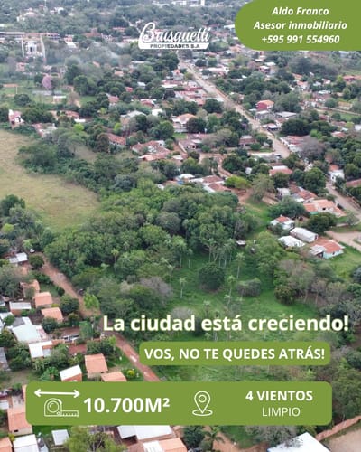 10.700m² En Limpio 4 vientos!