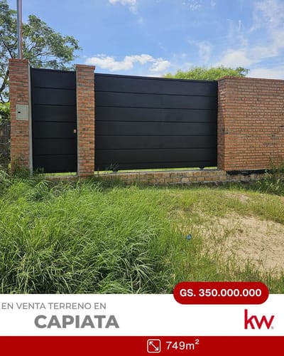En venta terreno en Capiatá, ideal para casa quinta