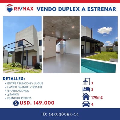 Vendi Duplex a estrenar en Luque