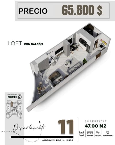 DEPARTAMENTO EN VENTA