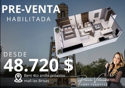 DEPARTAMENTOS EN PRE VENTA