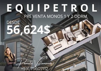 DEPARTAMENTOS EN PRE VENTA
