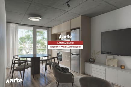 Venta de apartamento de 1 dormitorio en Malvín con parrillero!