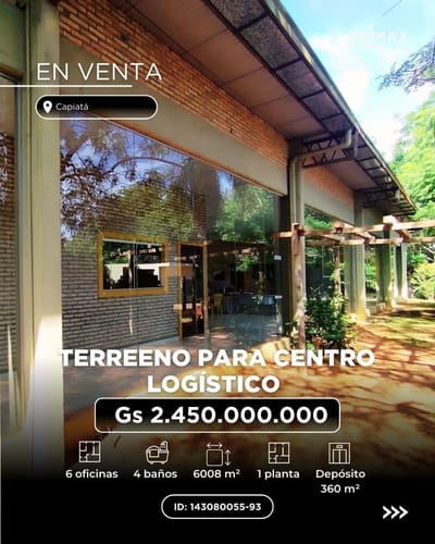 Vendo centro logistico en capiata