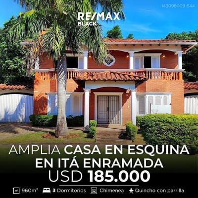 Vendo casa en asuncion Ita Enramada