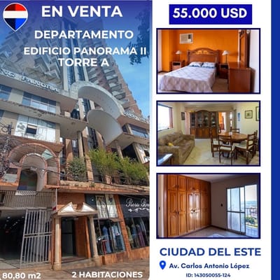 Vendo departamento en Ciudad del este