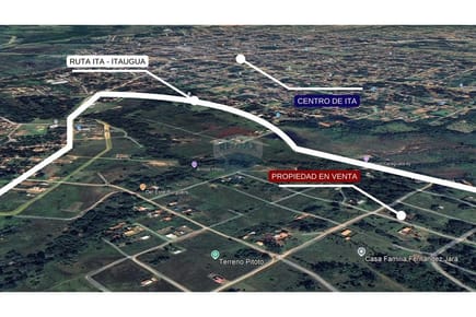 TERRENO DE 720 m2 EN ITÁ EN VENTA